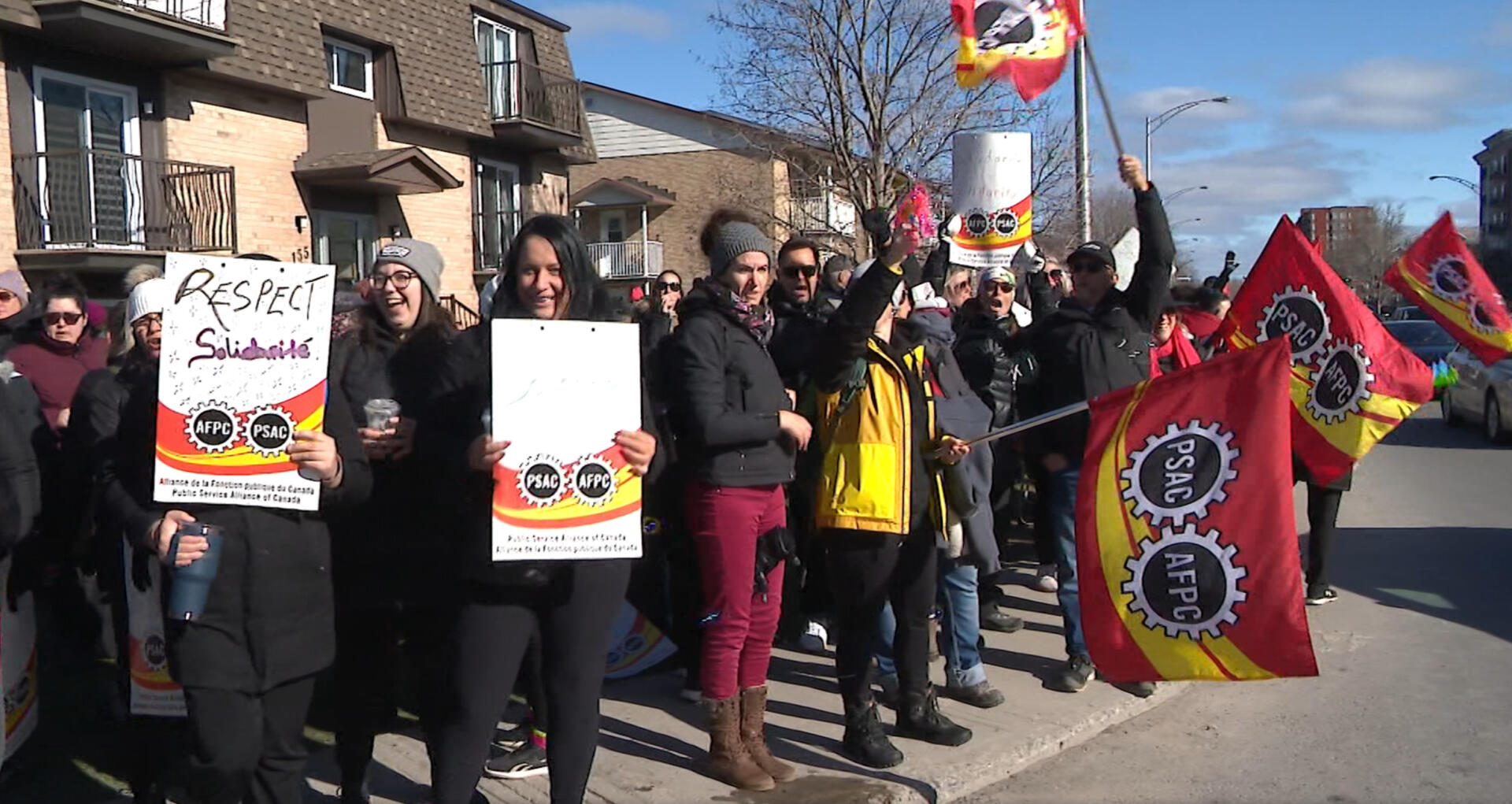 Jour 2 De La Grève Des Fonctionnaires Fédéraux Tva Gatineau